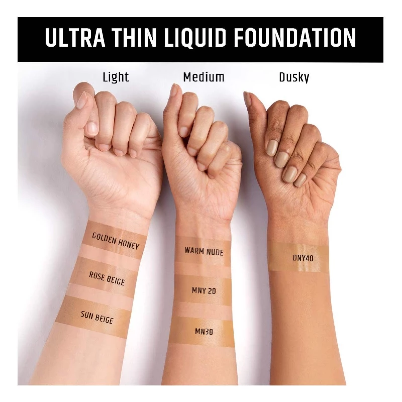 Insight Cosmetics Ultra-Thin Second Skin Long Wear Foundation, 03 Sunbeige-4.webp